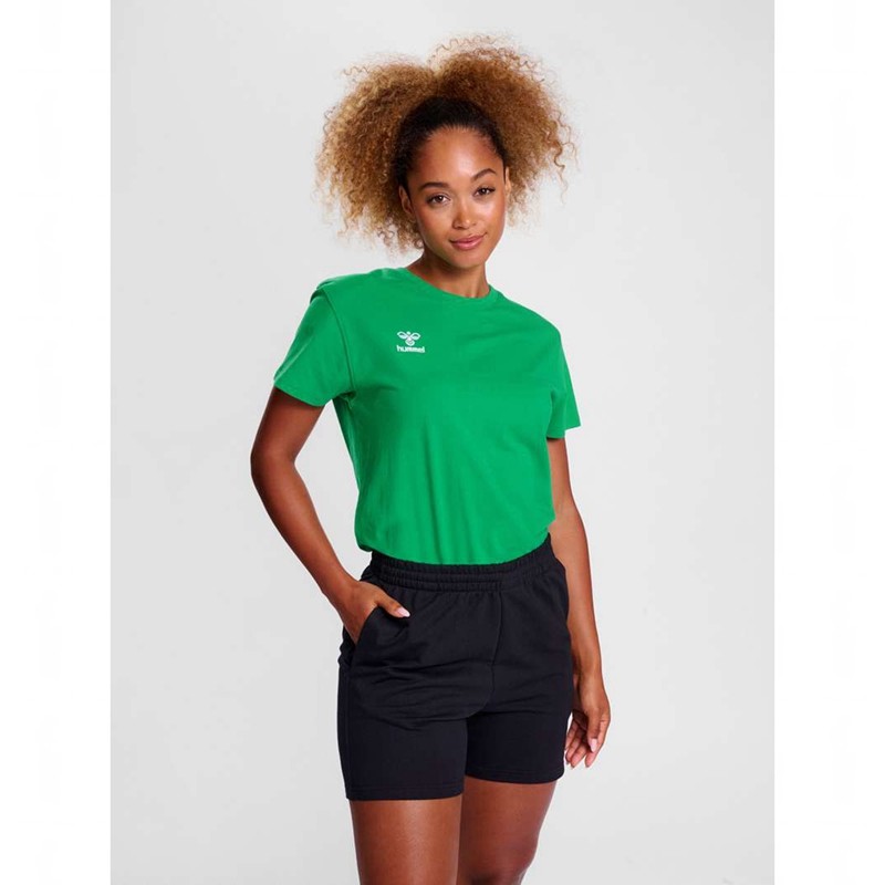 Hummel Go 2.0 S/S T-shirts Dames Groen | 306038-322