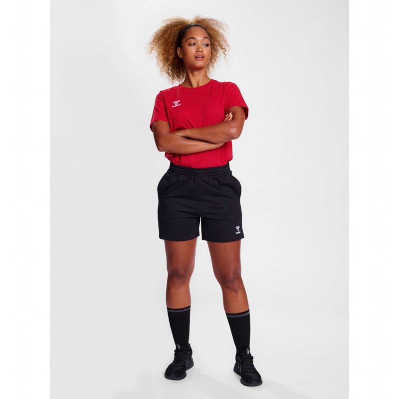 Hummel Go 2.0 S/S T-shirts Dames Rood | 382029-238