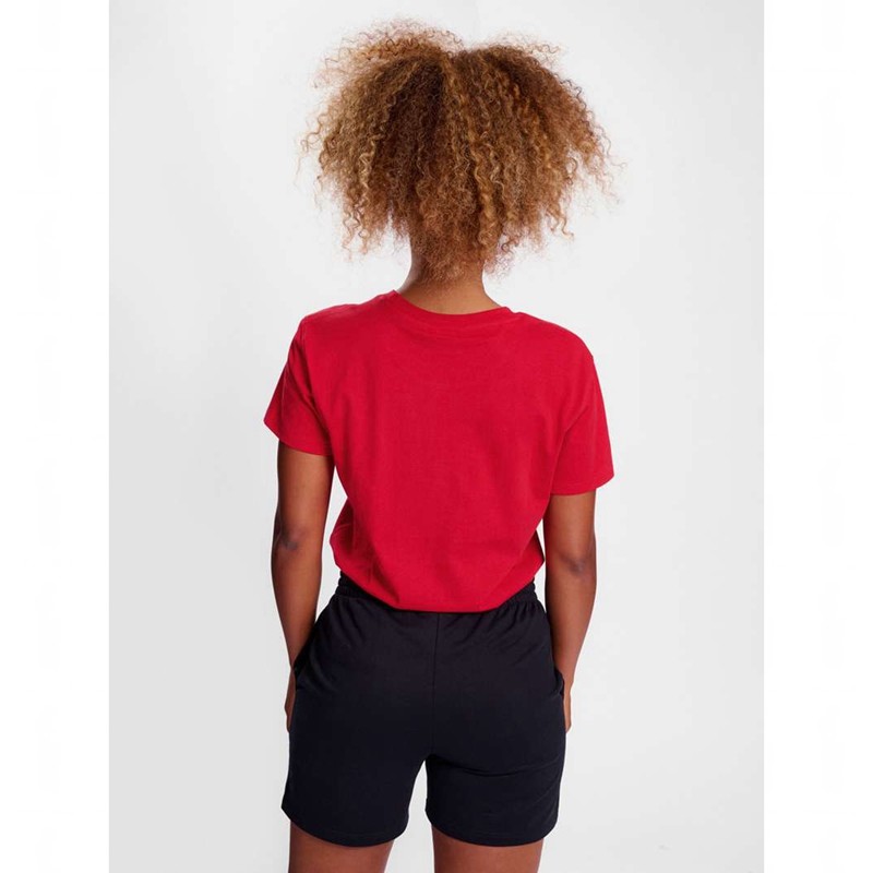 Hummel Go 2.0 S/S T-shirts Dames Rood | 382029-238