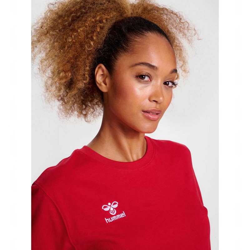 Hummel Go 2.0 S/S T-shirts Dames Rood | 382029-238