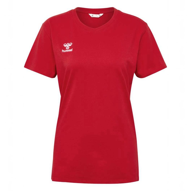 Hummel Go 2.0 S/S T-shirts Dames Rood | 382029-238