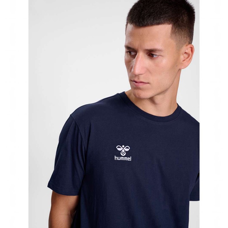 Hummel Go 2.0 S/S T-shirts Heren Donkerblauw | 270512-107