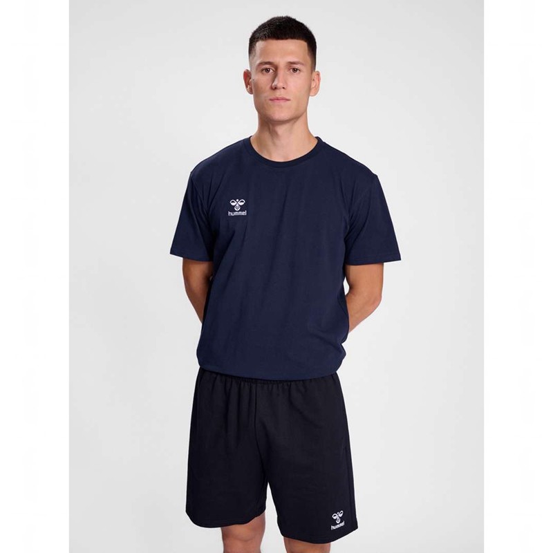 Hummel Go 2.0 S/S T-shirts Heren Donkerblauw | 270512-107