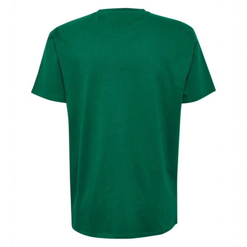 Hummel Go 2.0 S/S T-shirts Heren Groen | 602261-376