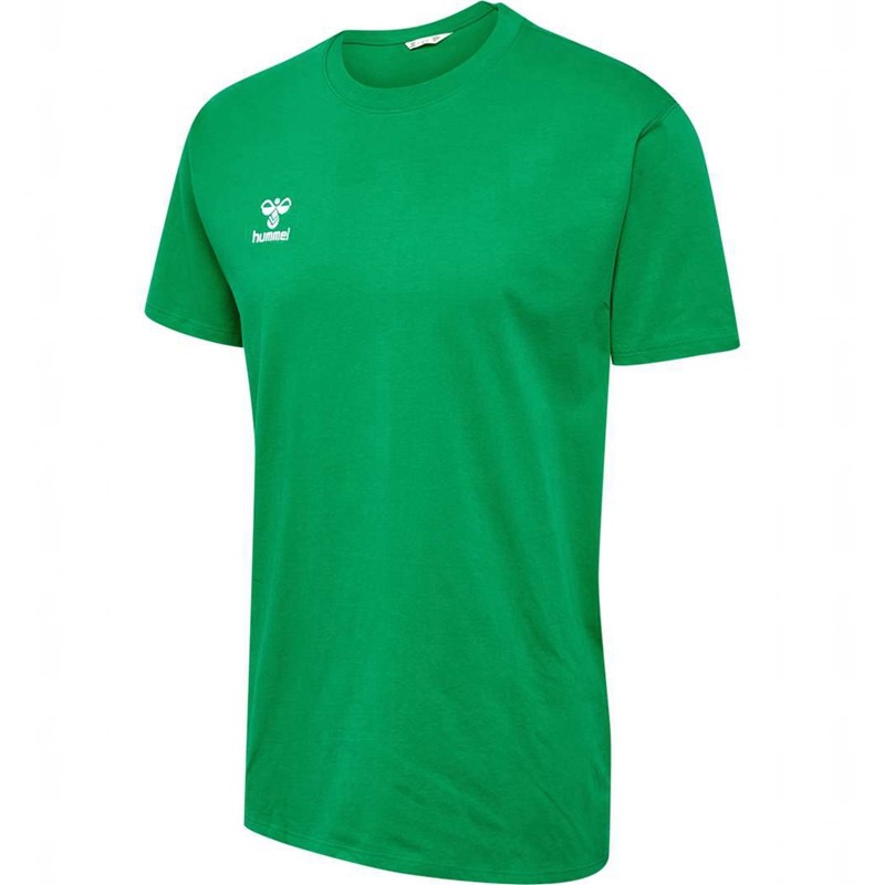 Hummel Go 2.0 S/S T-shirts Heren Groen | 659500-095