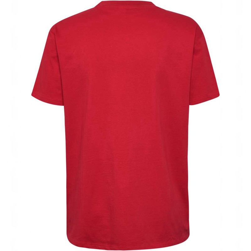 Hummel Go 2.0 S/S T-shirts Heren Rood | 755726-547