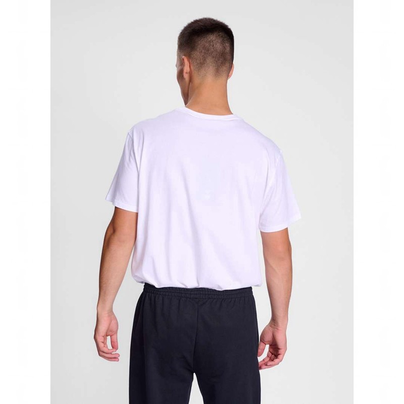 Hummel Go 2.0 S/S T-shirts Heren Wit | 972746-436