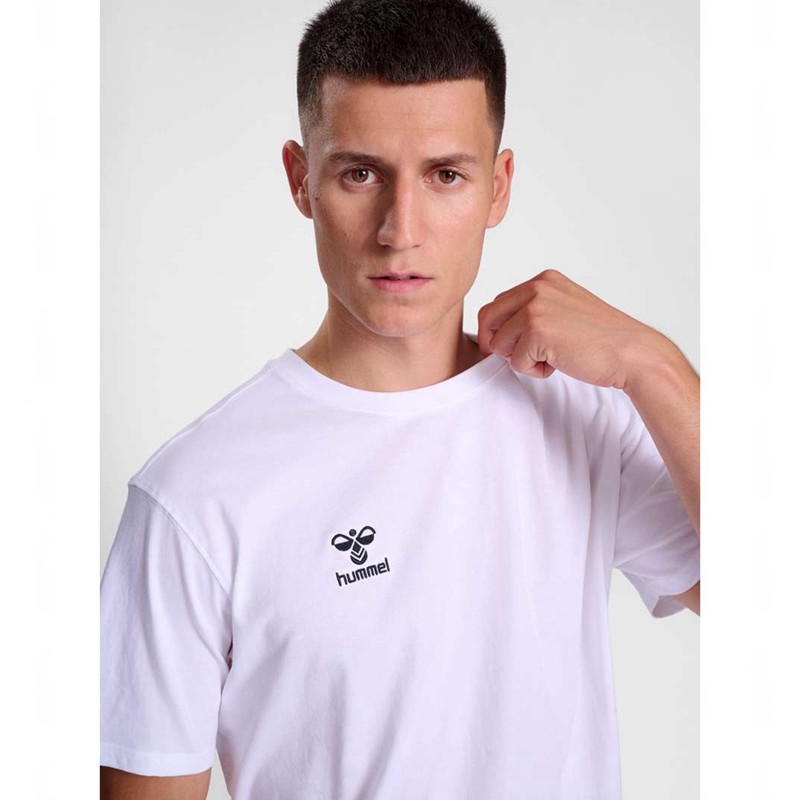Hummel Go 2.0 S/S T-shirts Heren Wit | 972746-436