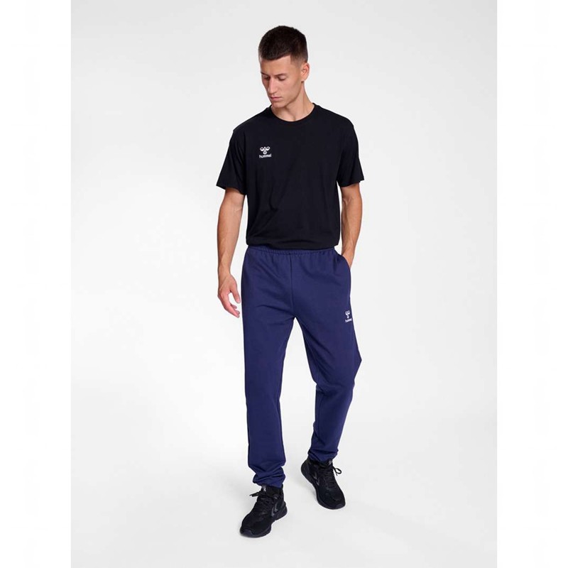 Hummel Go 2.0 S/S T-shirts Heren Zwart | 514531-297