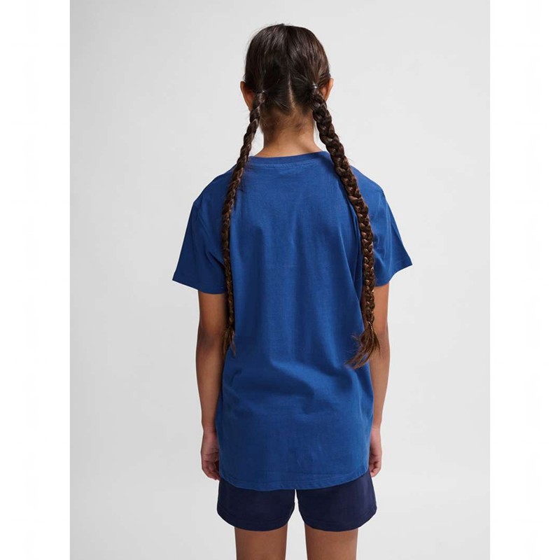 Hummel Go 2.0 S/S T-shirts Kinderen Blauw | 342836-559