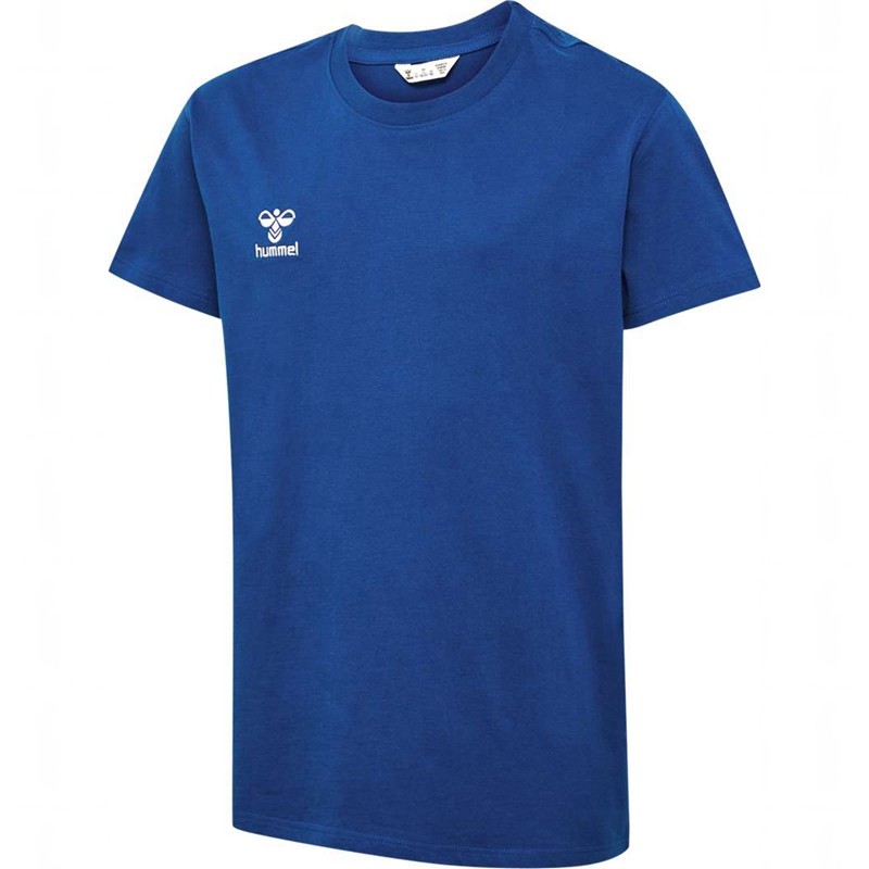 Hummel Go 2.0 S/S T-shirts Kinderen Blauw | 342836-559
