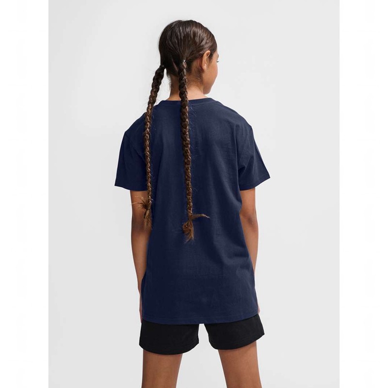 Hummel Go 2.0 S/S T-shirts Kinderen Donkerblauw | 026507-136