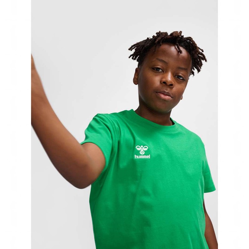 Hummel Go 2.0 S/S T-shirts Kinderen Groen | 001911-674