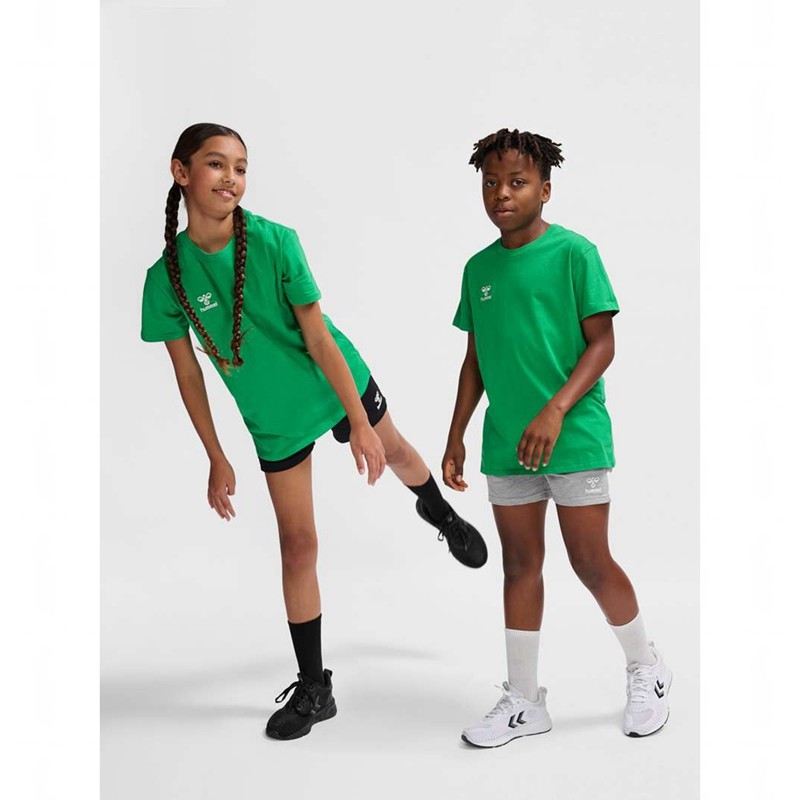 Hummel Go 2.0 S/S T-shirts Kinderen Groen | 001911-674