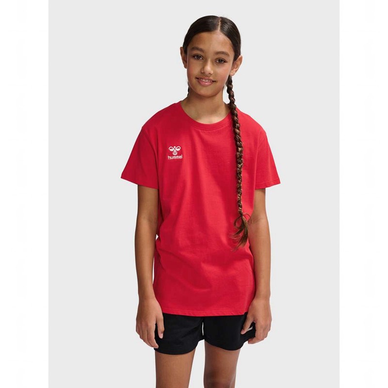Hummel Go 2.0 S/S T-shirts Kinderen Rood | 947588-275