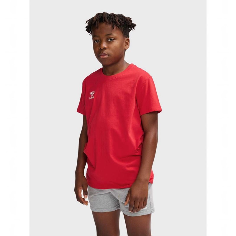 Hummel Go 2.0 S/S T-shirts Kinderen Rood | 947588-275