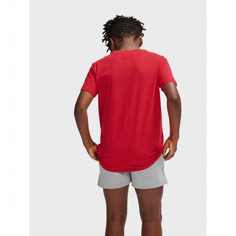 Hummel Go 2.0 S/S T-shirts Kinderen Rood | 947588-275