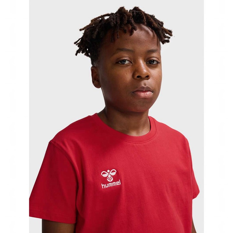 Hummel Go 2.0 S/S T-shirts Kinderen Rood | 947588-275