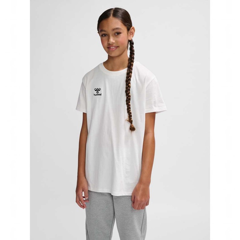 Hummel Go 2.0 S/S T-shirts Kinderen Wit | 212017-654