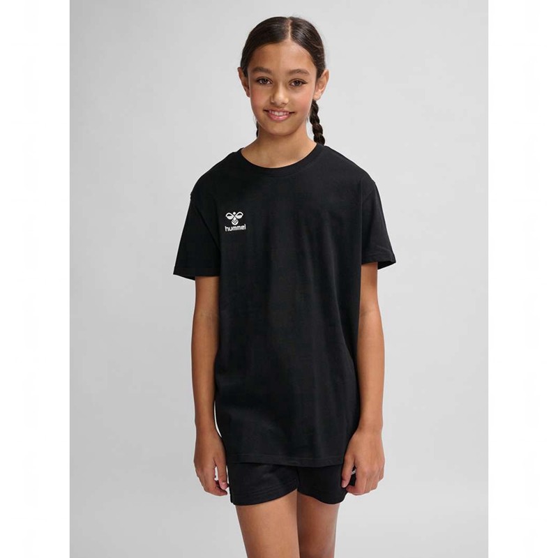 Hummel Go 2.0 S/S T-shirts Kinderen Zwart | 423394-316