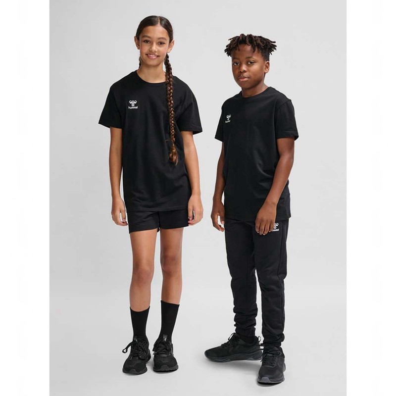 Hummel Go 2.0 S/S T-shirts Kinderen Zwart | 423394-316
