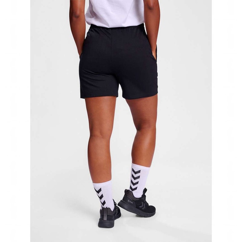 Hummel Go 2.0 Sweat Korte Broek Dames Zwart | 485867-842