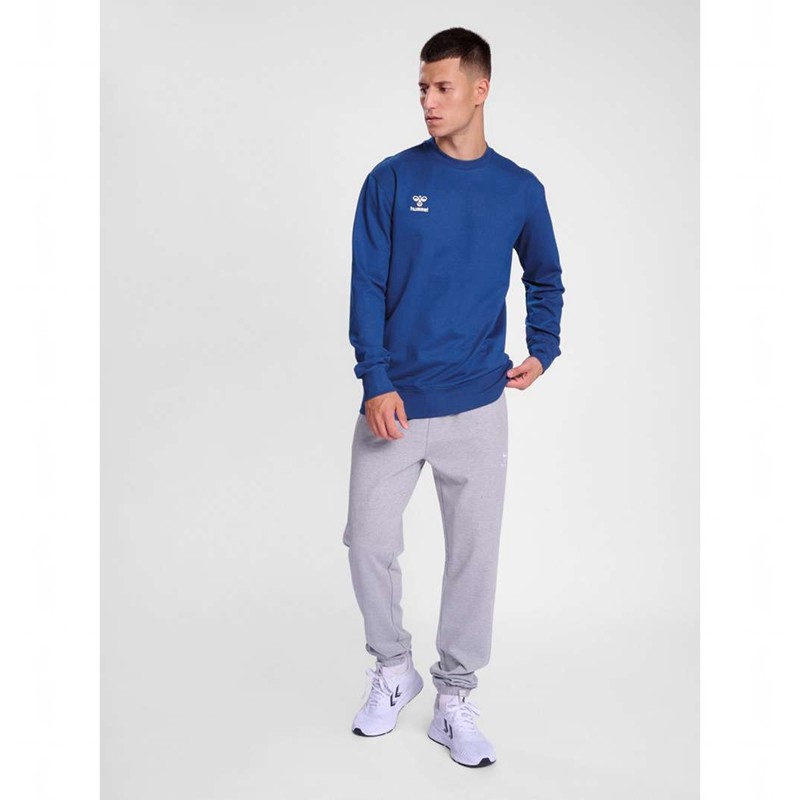 Hummel Go 2.0 Sweatshirts Heren Blauw | 735005-409