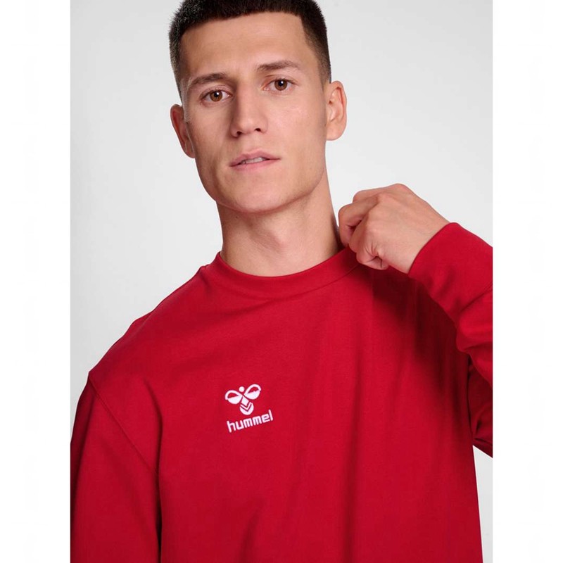 Hummel Go 2.0 Sweatshirts Heren Rood | 345890-276