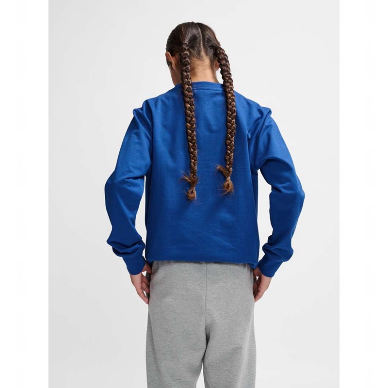 Hummel Go 2.0 Sweatshirts Kinderen Blauw | 489624-551