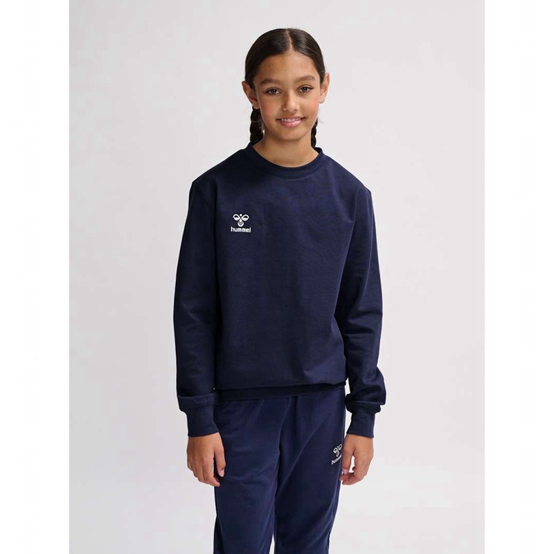 Hummel Go 2.0 Sweatshirts Kinderen Donkerblauw | 386376-256