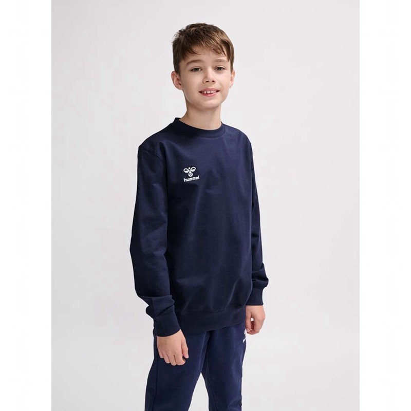 Hummel Go 2.0 Sweatshirts Kinderen Donkerblauw | 386376-256