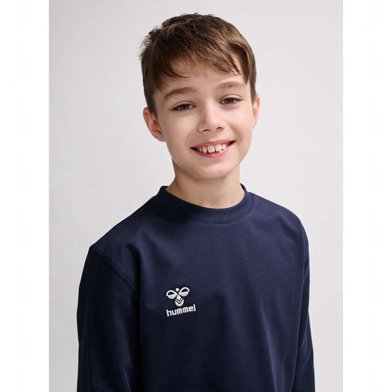 Hummel Go 2.0 Sweatshirts Kinderen Donkerblauw | 386376-256