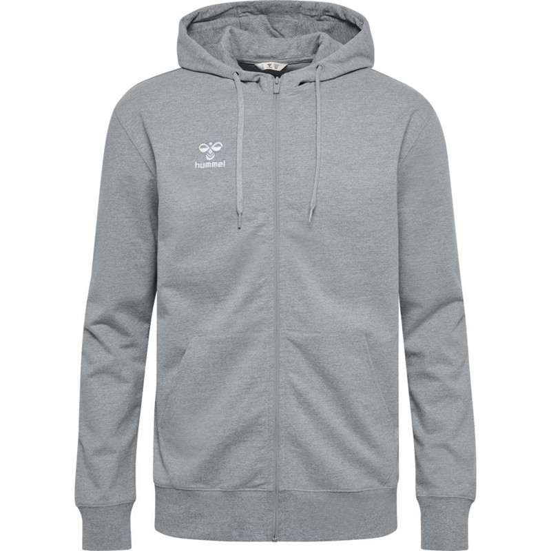Hummel Go 2.0 Zip Hoodie Heren Grijs | 209486-743