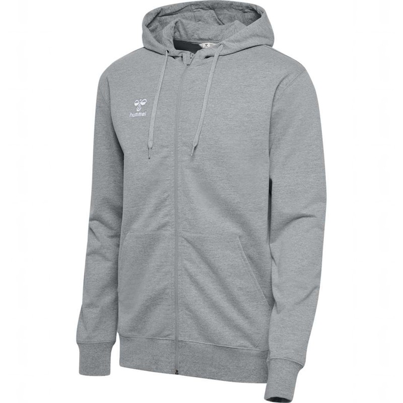 Hummel Go 2.0 Zip Hoodie Heren Grijs | 209486-743