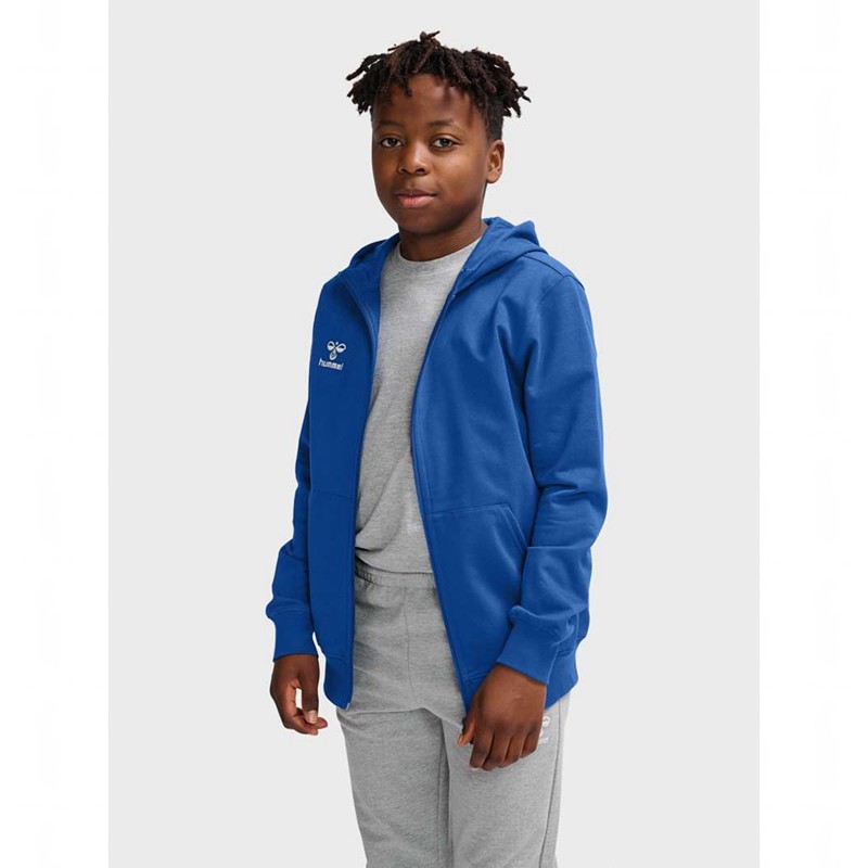 Hummel Go 2.0 Zip Hoodie Kinderen Blauw | 733328-152
