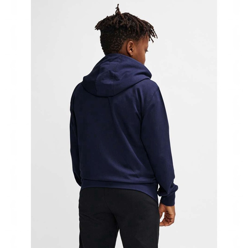 Hummel Go 2.0 Zip Hoodie Kinderen Donkerblauw | 810251-516