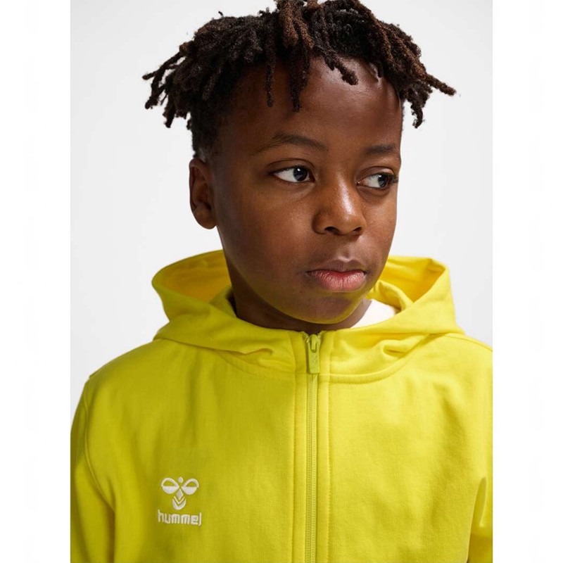 Hummel Go 2.0 Zip Hoodie Kinderen Geel | 452840-141