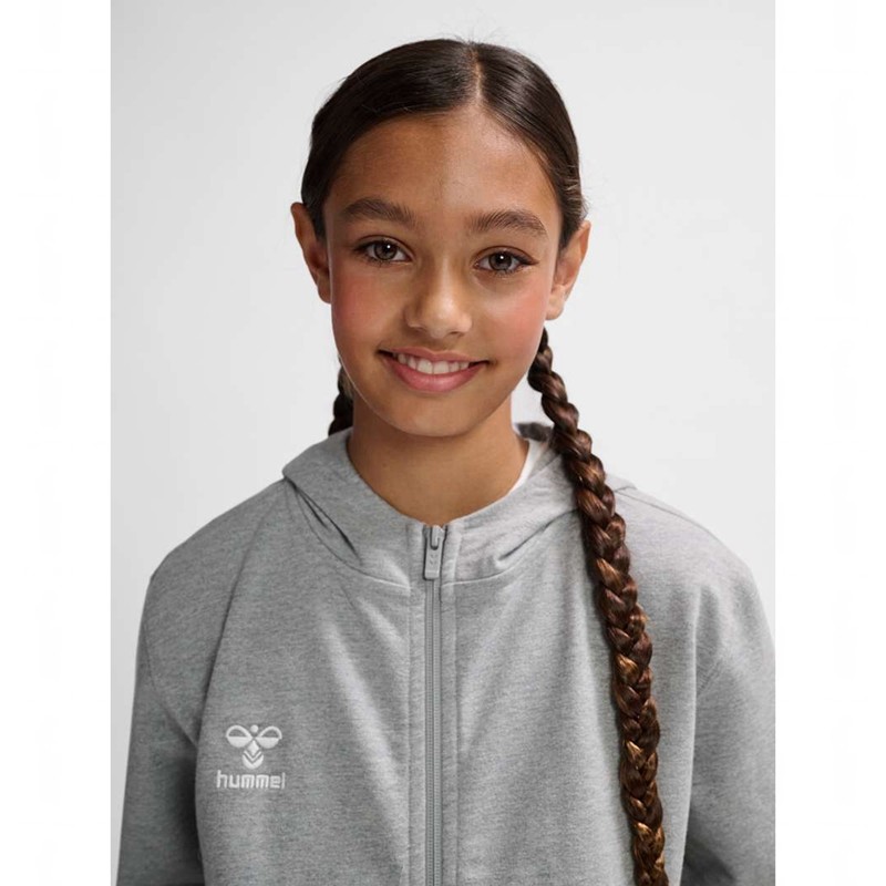 Hummel Go 2.0 Zip Hoodie Kinderen Grijs | 564498-056