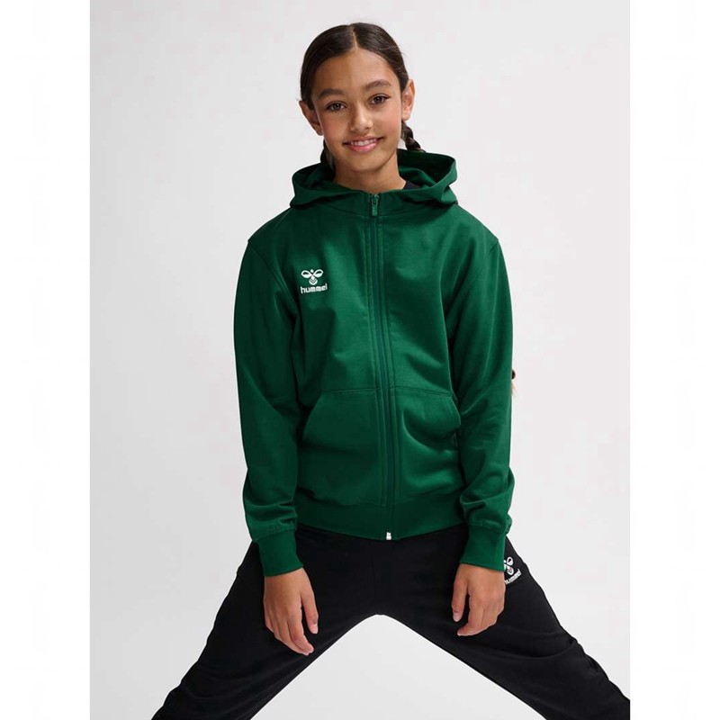 Hummel Go 2.0 Zip Hoodie Kinderen Groen | 084350-293