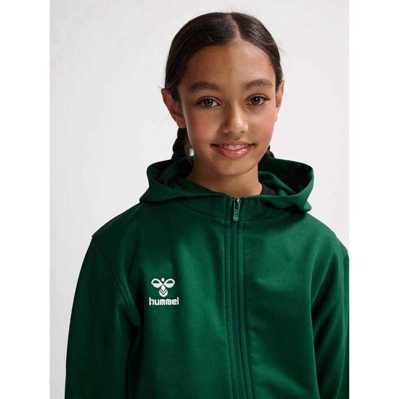 Hummel Go 2.0 Zip Hoodie Kinderen Groen | 084350-293