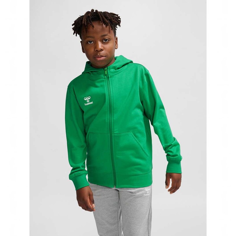 Hummel Go 2.0 Zip Hoodie Kinderen Groen | 824761-230