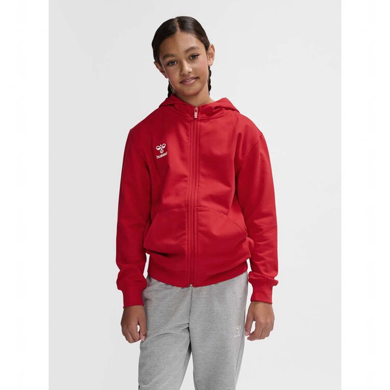 Hummel Go 2.0 Zip Hoodie Kinderen Rood | 131047-436