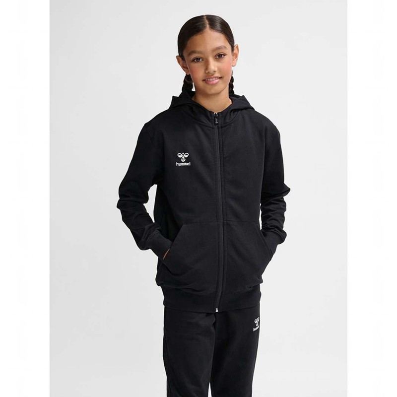 Hummel Go 2.0 Zip Hoodie Kinderen Zwart | 793624-285
