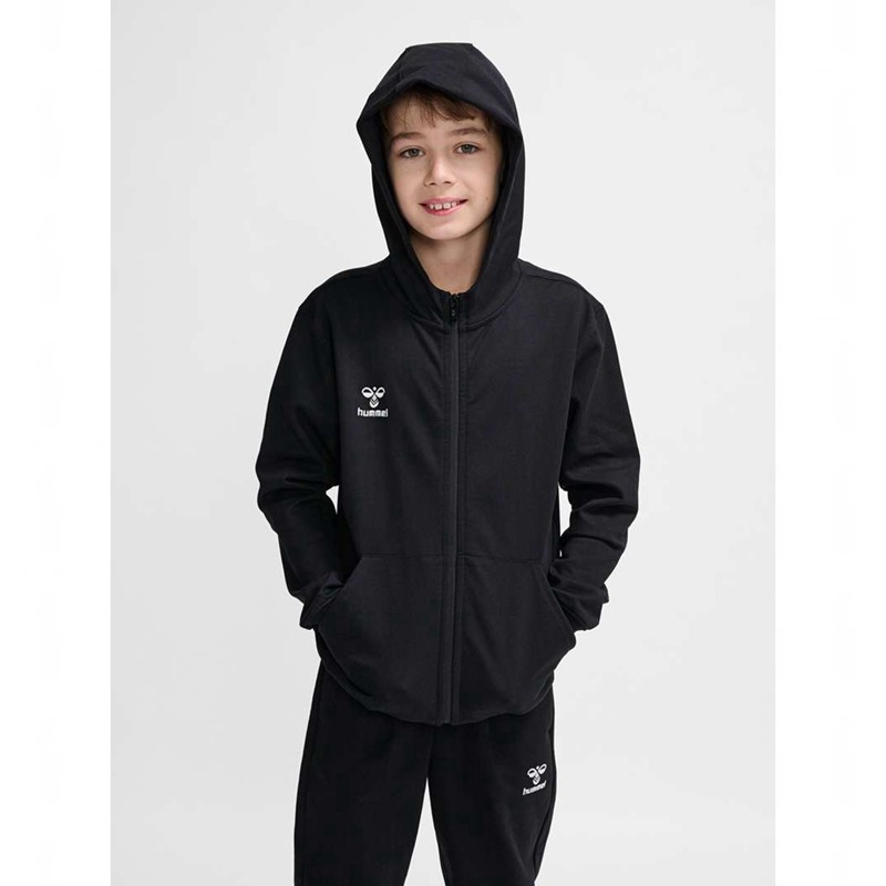Hummel Go 2.0 Zip Hoodie Kinderen Zwart | 793624-285