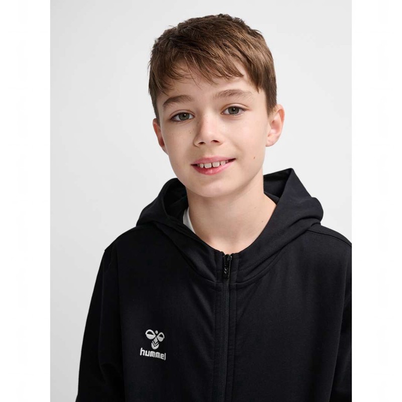 Hummel Go 2.0 Zip Hoodie Kinderen Zwart | 793624-285