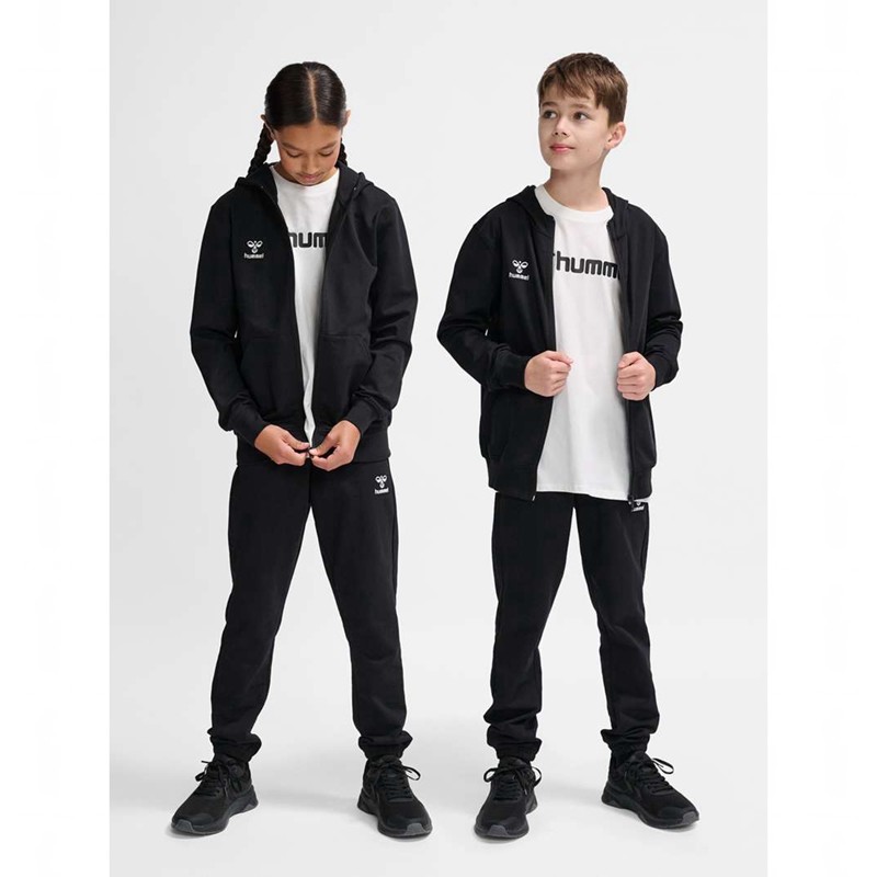 Hummel Go 2.0 Zip Hoodie Kinderen Zwart | 793624-285