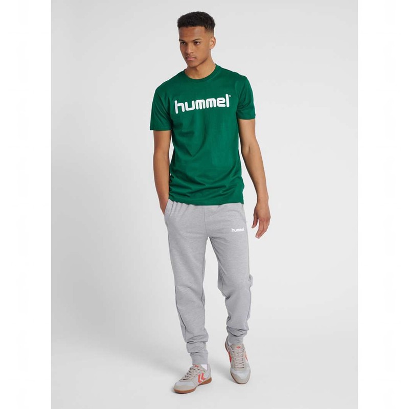 Hummel Go Cotton Broek Heren Grijs | 949145-875