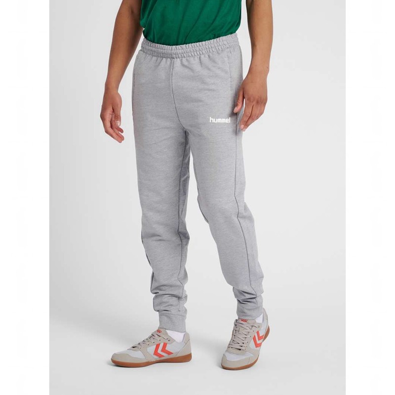 Hummel Go Cotton Broek Heren Grijs | 949145-875