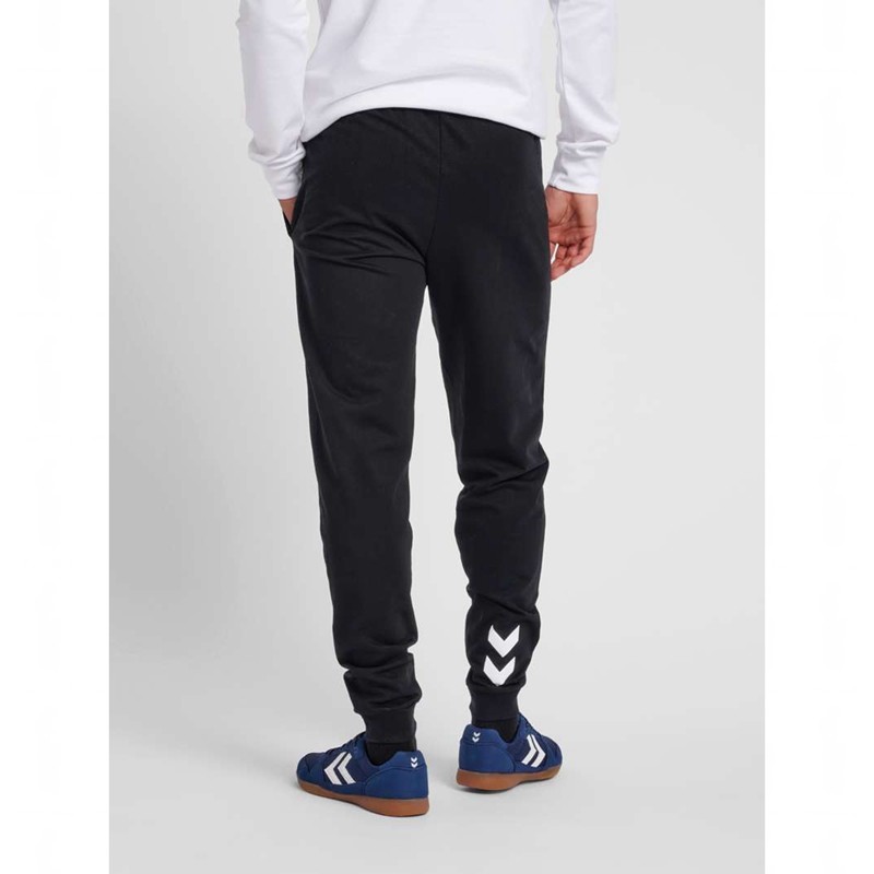 Hummel Go Cotton Broek Heren Zwart | 994995-875