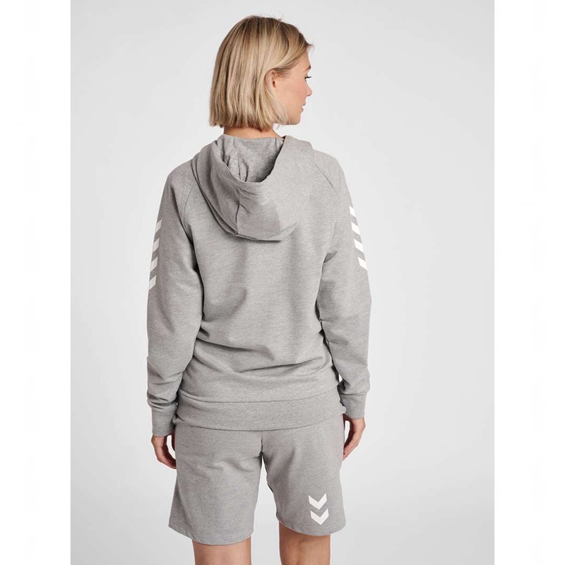 Hummel Go Cotton Hoodie Dames Grijs | 060771-083